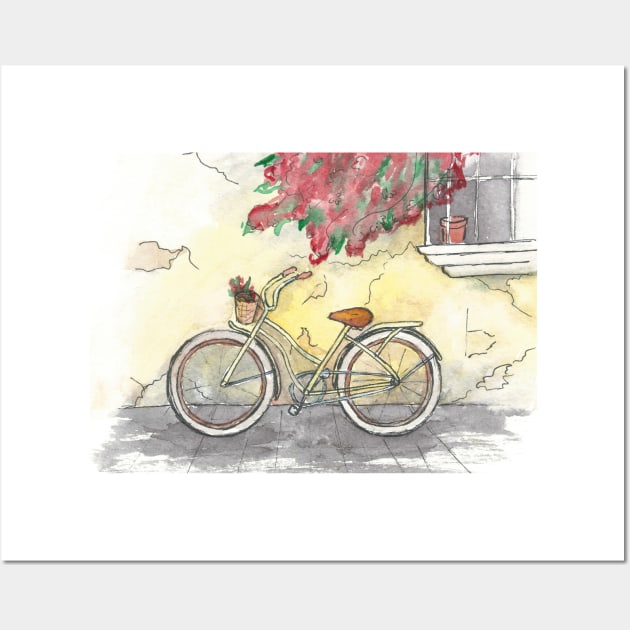 Bicycle Wall Art by Keen_On_Colors